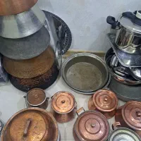 طرف مسی|ظروف سرو و پذیرایی|کرج, برغان|دیوار