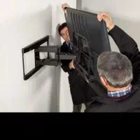 نصب تلوزیون تنه دیوار پراکت