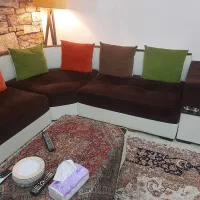 مبل ال هفت نفره تمیز فروش فوری|مبلمان خانگی و میز عسلی|رامسر, |دیوار