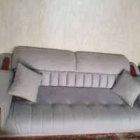 مبل راحتی تخت شو ۵ نفره|مبلمان خانگی و میز عسلی|تهران, قیام|دیوار