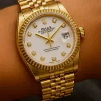 ساعت رولکس اصل دیت جاست موتور ژاپن آکبند|ساعت|تهران, عبدلآباد|دیوار