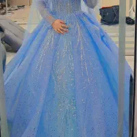 لباس عروس رنگی