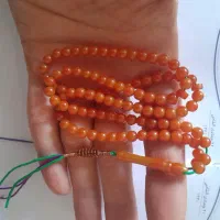 تسبیح مهره پوپ سیگاری|کلکسیون اشیاء عتیقه|مرند, |دیوار