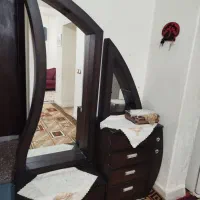 آینه دراور چوب