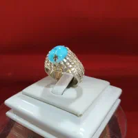 انگشتر نقره فیروزه نیشابور
