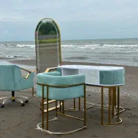 صندلی پدالی صندلی آرایشگاه سرشورپاف میز ناخن ترولی|آرایشگاه و سالن‌های زیبایی|لاهیجان, لیالستان|دیوار