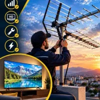 نصب و تنظیم و راه اندازی آنتن هوایی و تلویزیون