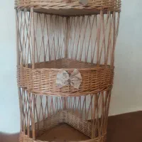 استند حصیری دست بافت