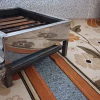منقل گازی با چدنی|اجاق گاز و لوازم برقی پختوپز|قم, شهر قائم|دیوار