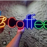 تابلو نئون فلکسی نیون led نئونی برای انواع مشاغل|فروشگاه و مغازه|رشت, ولکس|دیوار