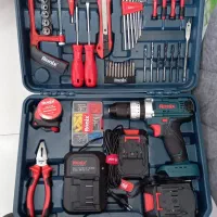کیت دریل شارژی ۲۰ ولت رونیکس ۵۳ پارچه مدل RS-8620