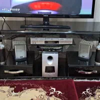 میز تلویزیون شیشه ای