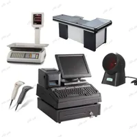 حضوروغیاب/سیستم صندوق فروشگاهی بارکدخوان ترازو