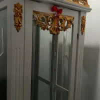 بوفه سفید طلایی|بوفه، ویترین، کنسول|صائین قلعه, |دیوار