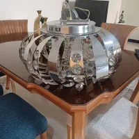 لوستر همراه با کنترل که از کنترل استفاده نشده|لوستر و چراغ آویز|تهران, آبشار تهران (دریاچه)|دیوار