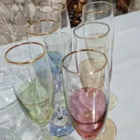 ست گیلاس پاشاباغچه ترکیه نو و آکبند (شفاف + رنگی)|ظروف سرو و پذیرایی|تهران, اسفندیاری|دیوار