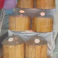 سطل چوبی آجیل و تخمک