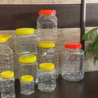 جار ترشیجات درب دار 2 لیتری یک لیتری و نیم لیتری|ظروف نگهدارنده، پلاستیکی، یک‌بارمصرف|کرج, حصارک پایین|دیوار