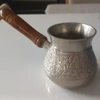 قهوه جوش برنجی قلم زنی