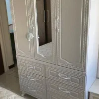 سرویس خواب تخت خواب کمد لباس|تخت و سرویس خواب|تهران, جنت‌آباد مرکزی|دیوار