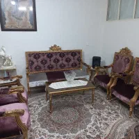 مبل استیل شیک ۷ نفره و میز غذا خوری ۸ نفره|مبلمان خانگی و میز عسلی|تهران, آهنگ|دیوار