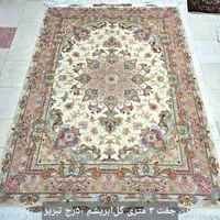 جفت قالیچه خطیبی / اولیا / سالاری / ماهی / هریس|فرش|تهران, ونک|دیوار
