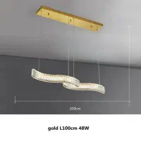 لوستر الماس. کهکشانی لاینر موج. AC light|لوستر و چراغ آویز|تهران, سنگلج (شاپور)|دیوار