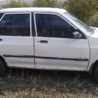 پراید ۸۹ سفید دوگانه کارخانه|خودرو سواری و وانت|بیله سوار, |دیوار