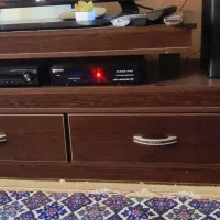فروش یک میز تلویزیون ام دی اف در حد نو