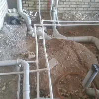 لوله کشی اب و فاضلاب  ساختمانی