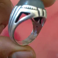 انگشتر عقیق کمیاب ساخته شده تاج تهران