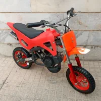 موتور مینی کراس 50ccبنزینی روشن در حد خشک|موتورسیکلت|تهران, شهر زیبا|دیوار
