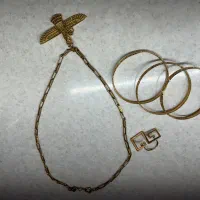 طلا زنجیر پلاک النگو دامله انگشتر|جواهرات|بندرعباس, |دیوار