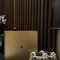فروش PS4 gold Slim یک ترابایت با دو دسته Gold