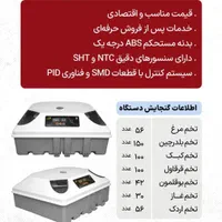 نمایندگی دستگاه جوجه کشی تخفیف ویژه تابستانه