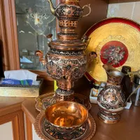 سماور قلم کاری شده