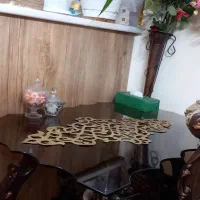 فروش مبلمان چوب استیل ۷ نفره|مبلمان خانگی و میز عسلی|تهران, نظام‌آباد|دیوار