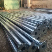 پایه چراغ لوله ای ۶ متری