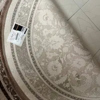 قالیچه گرد یک و نیم متری نو|فرش|کرج, باغستان|دیوار