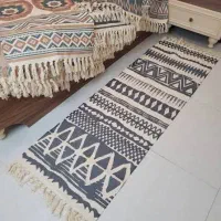 قالیچه گلیم پادری راهرویی کتان ایکیا