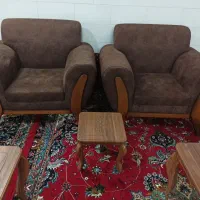 مبل ۷ نفره راحتی|مبلمان خانگی و میز عسلی|قم, باغ شریفی|دیوار