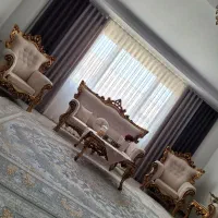 مبل استیل کاملا سالم و تمیز