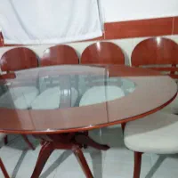 میز غذا خوری شیش نفره