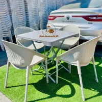 صندلی پلاستیکی  باغی کافه طرح تابان