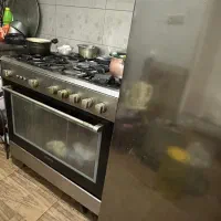 گاز فر استیل ۵ شعله