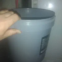 سطل درب دار ۱۲کیلویی
