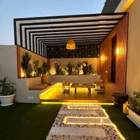 روف گاردن آلاچیق ویلا سقف سبک و تیرچه پله نرده نما