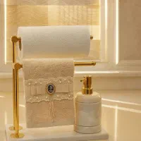 جادستمال/جا حوله سنگی/ست بهداشتی/جاحوله دستشویی|لوازم سرویس بهداشتی|تهران, مطهری|دیوار