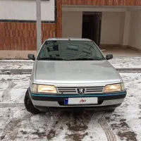 پژو 405 نقره ای