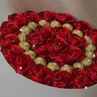 باکس گل و شمع ولنتاین|گل مصنوعی|تهران, دژکام|دیوار